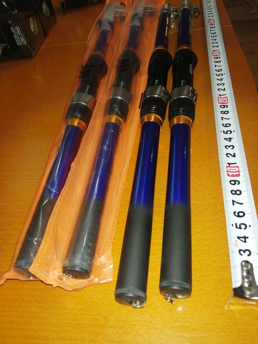 4x wędka teleskopowa kij 3m nowe