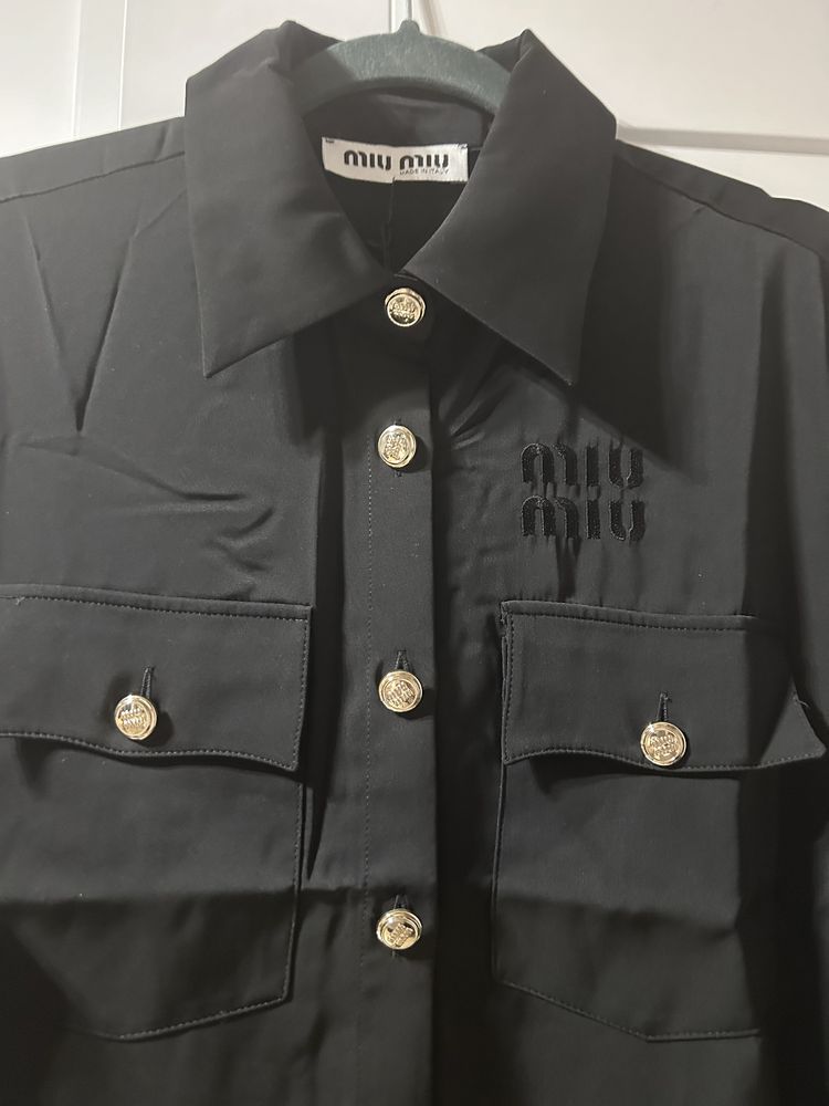 Super czarna koszula miu r. xl