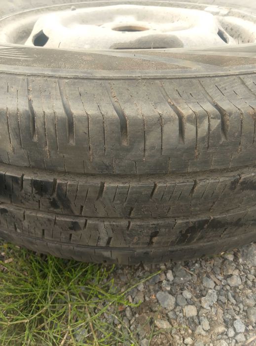 FELGA KOŁO + OPONA 215/75 R16C ford transit komplet 4 sztuki