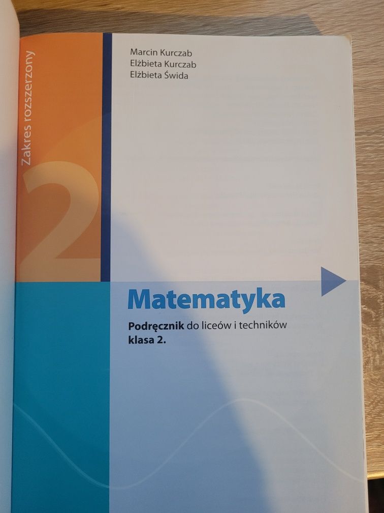 Podręcznik matematyka rozszerzenie