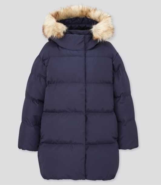 Зимова пухова куртка Uniqlo 11-12 років (150см)