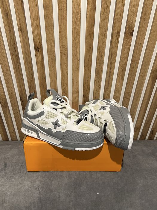 Białe buty Louis Vuitton Skates
