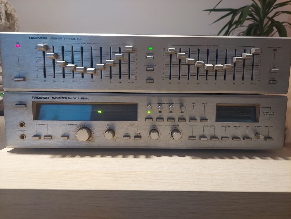 RADMOR Amplituner  FM 5412 + Korektor 5471