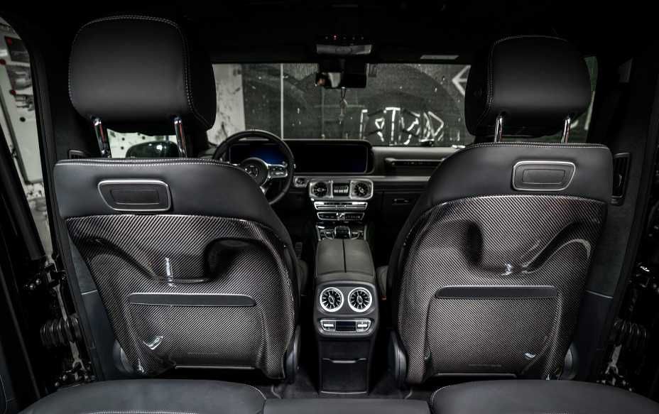 Спинки сидений Карбон для Mercedes G-Class W463A W464 Накладки сидений