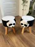 2 stołki panda home & you
