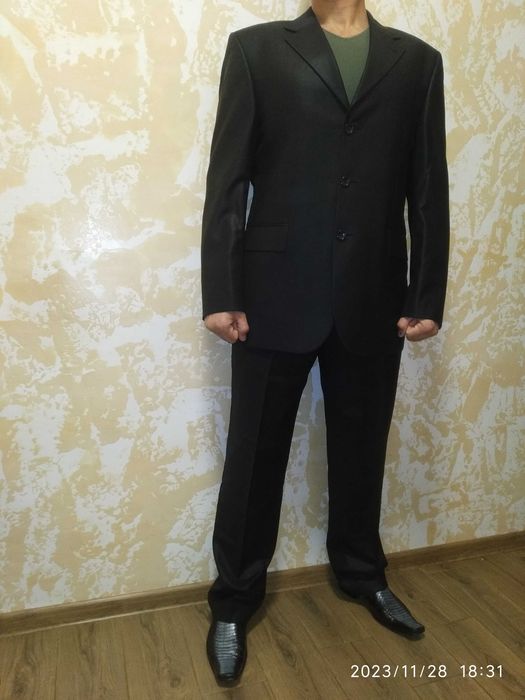 мужской классический костюм BECKER+туфлиBAGATTO