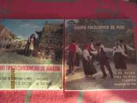 2 discos de vinil 45rpm de ranchos folcloricos