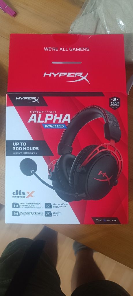 HyperX Alpha wireless nowe SUPER CENA