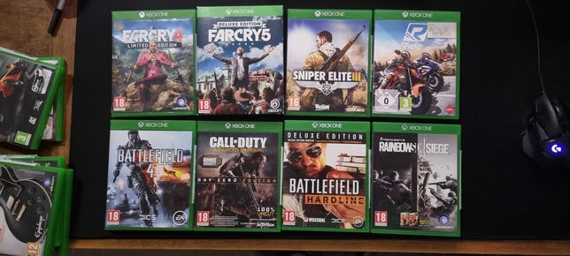 Jogos Xbox Rocksmith|Ride|Far Cry|Sniper Elite|Battlefield|COD