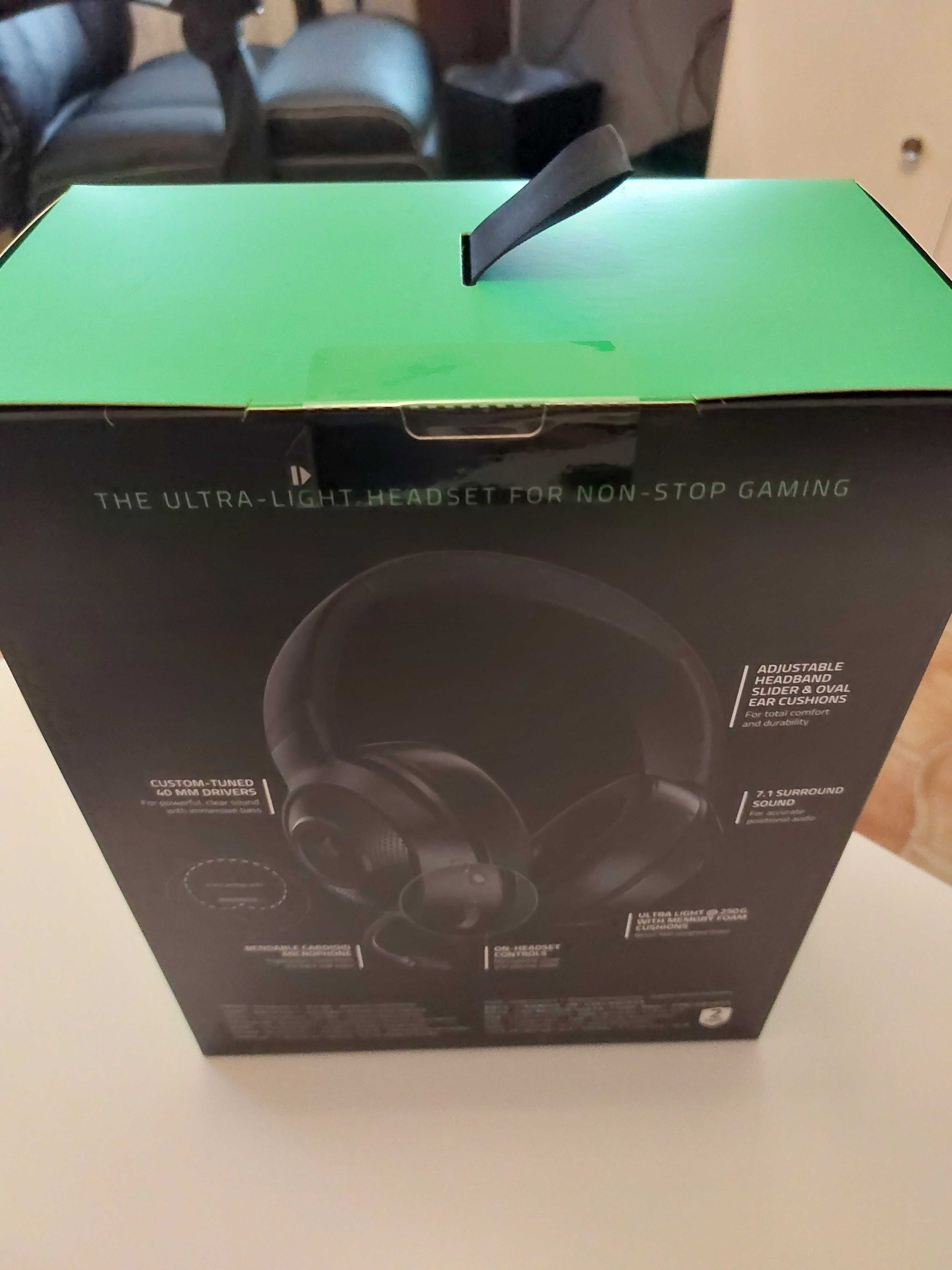 Headphones 7.1 Razer Kraken X novos caixa selada.