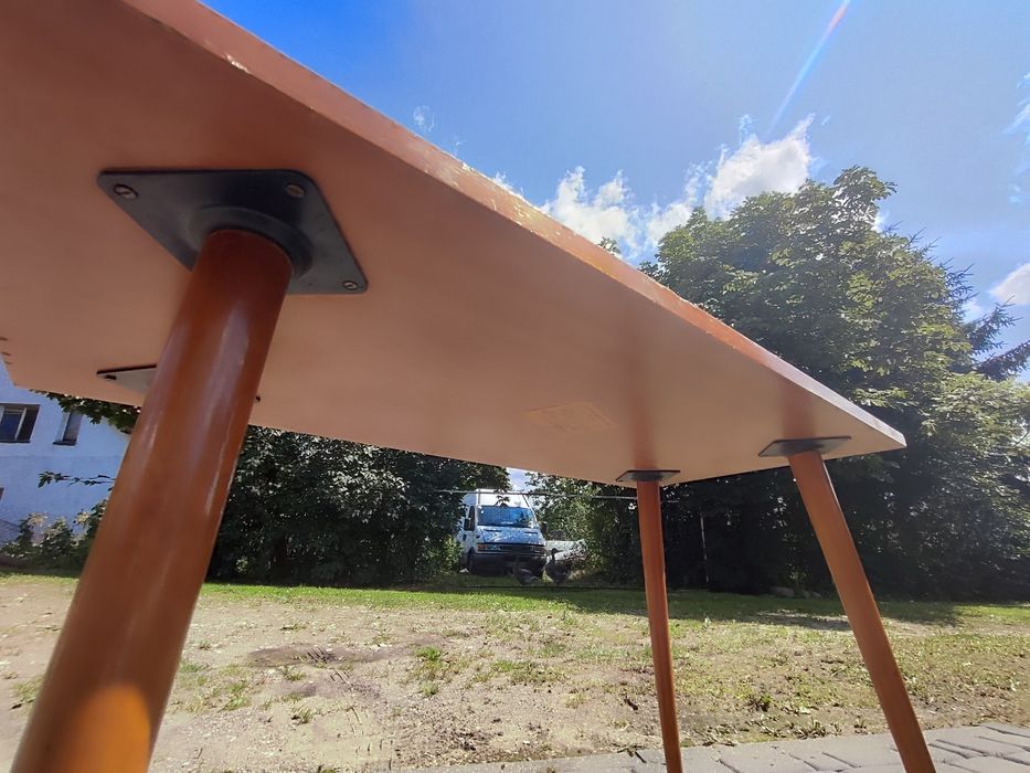 Stolik ława patyczak z okresu PRL