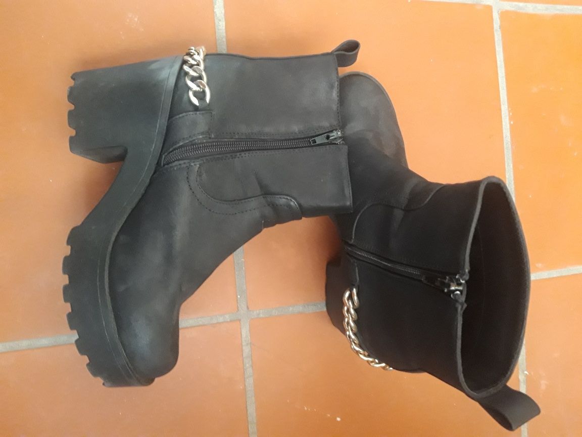 Botins pretos Seaside