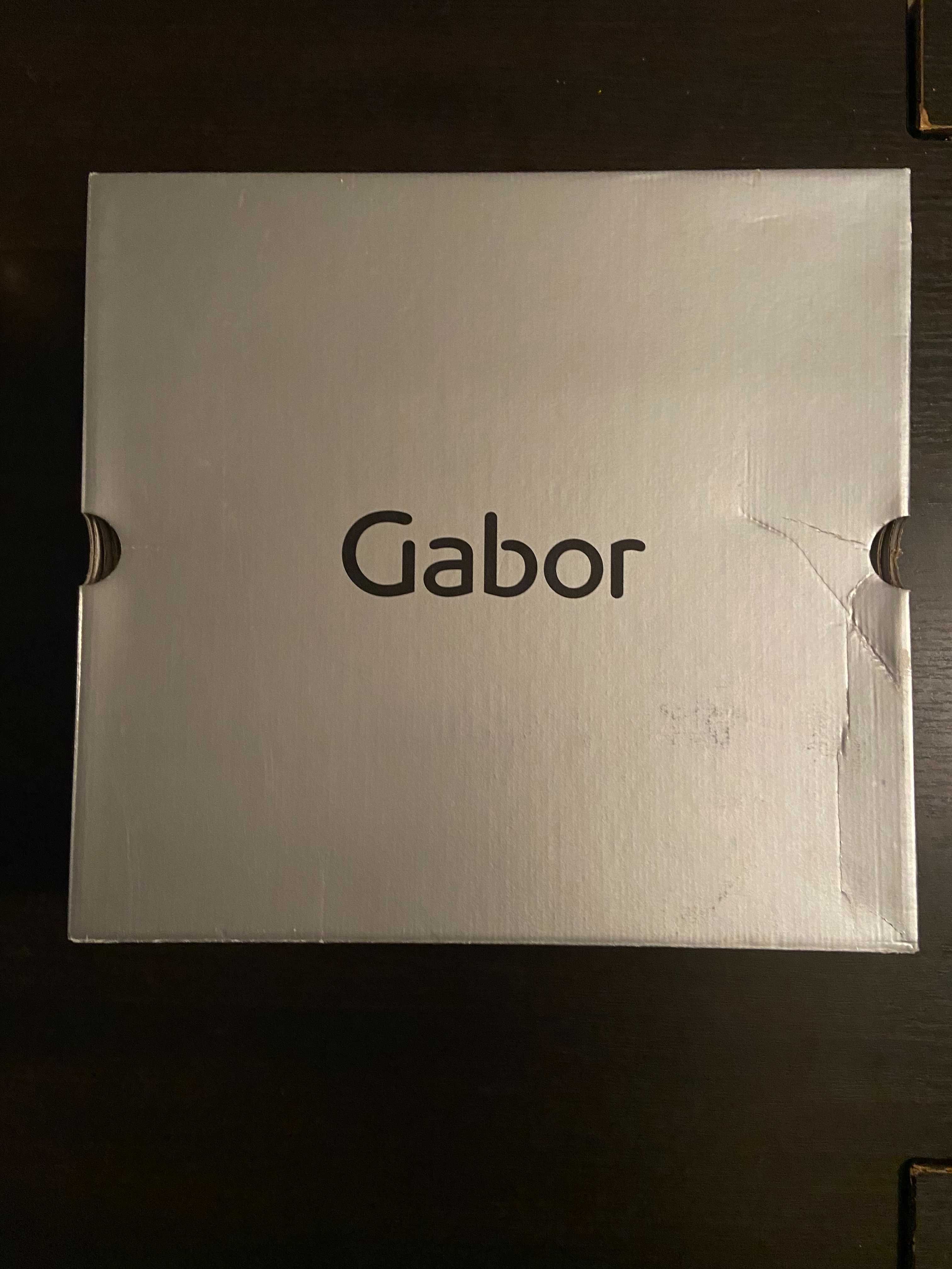 Gabor Dreamvelour Cayenne Botki Unisex Zimowe Zamsz Brązowe