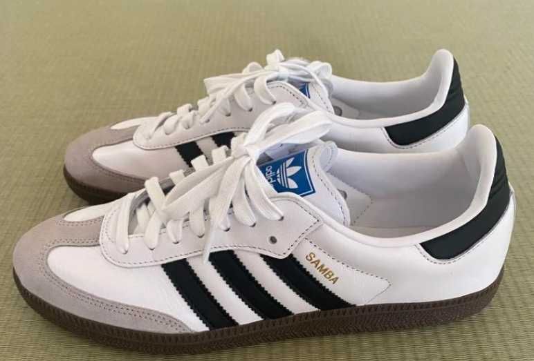 adidas Samba OG  Cloud White Core Black   R.39