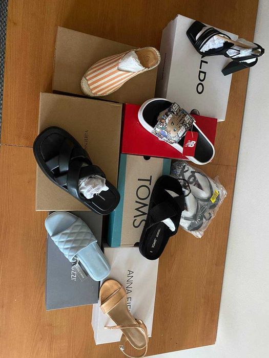 Wyprzedaż. Hurtowa sprzedaż nowego i markowego letniego obuwia.