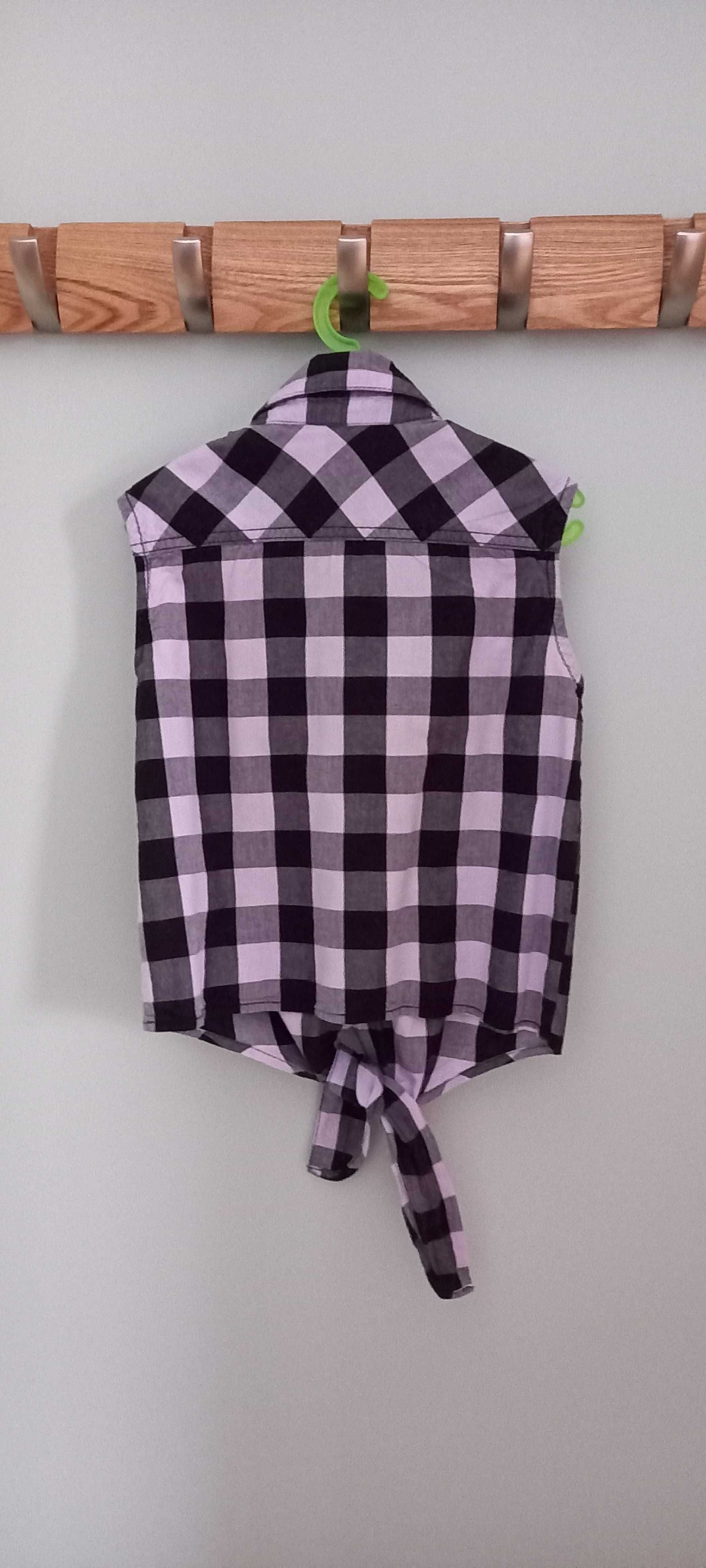 H&M koszule letnie 2 szt. r. 140 cm 9-10 lat