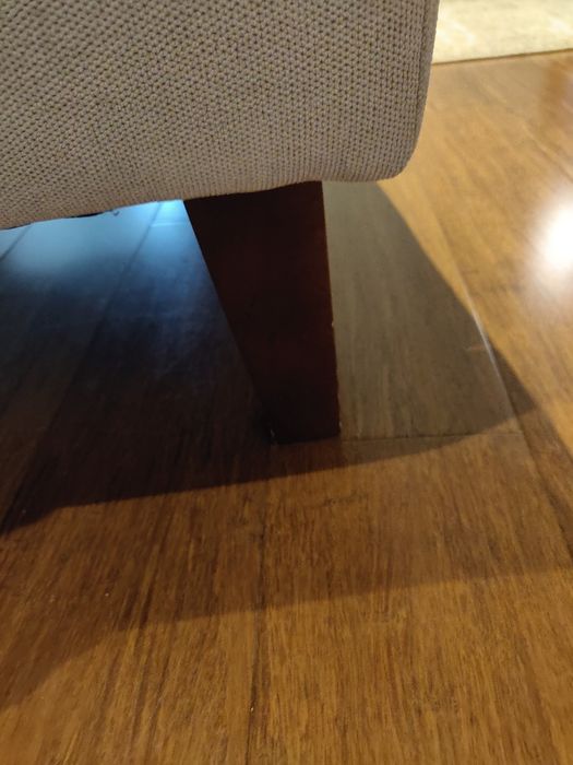 Fotel uszak szary 2 poduszki Agata Meble