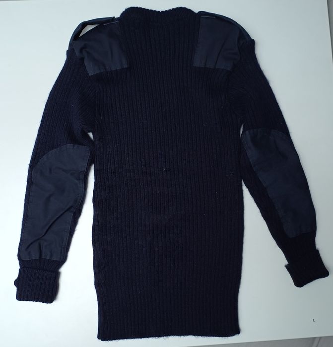 Sweter, swetr wojskowy, militarny, granatowy, lotnictwo, ochrona