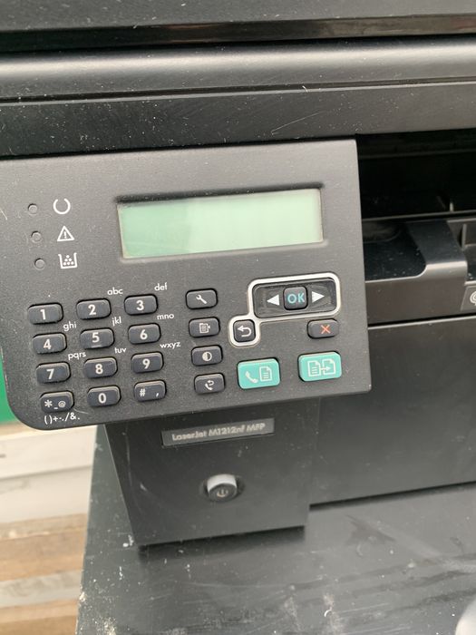 Лазерне МФУ з мережею та автоподачею HP M1212nf MFP