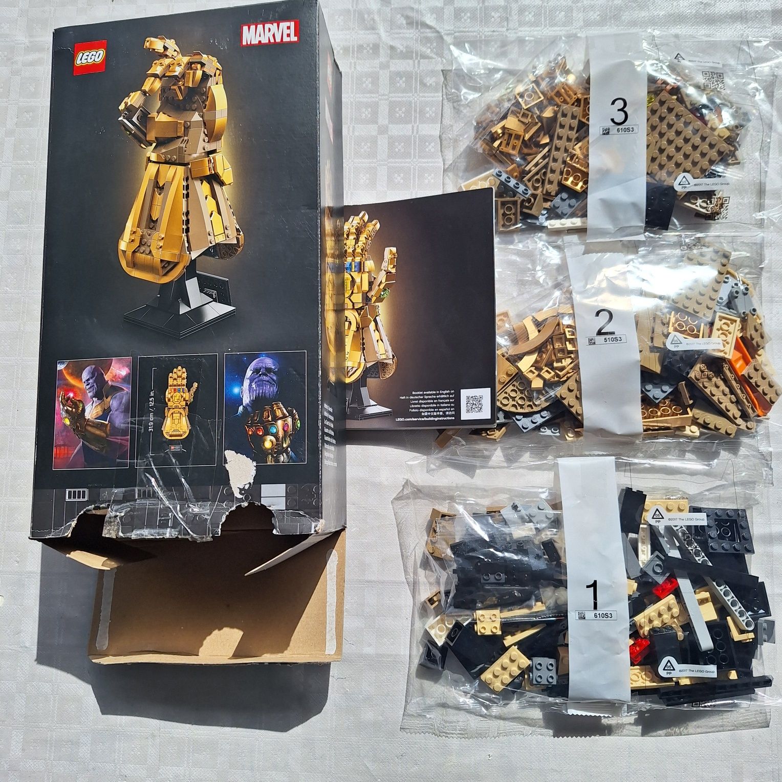 Klocki LEGO Marvel Super Heroes 76191 - Rękawica Nieskończoności