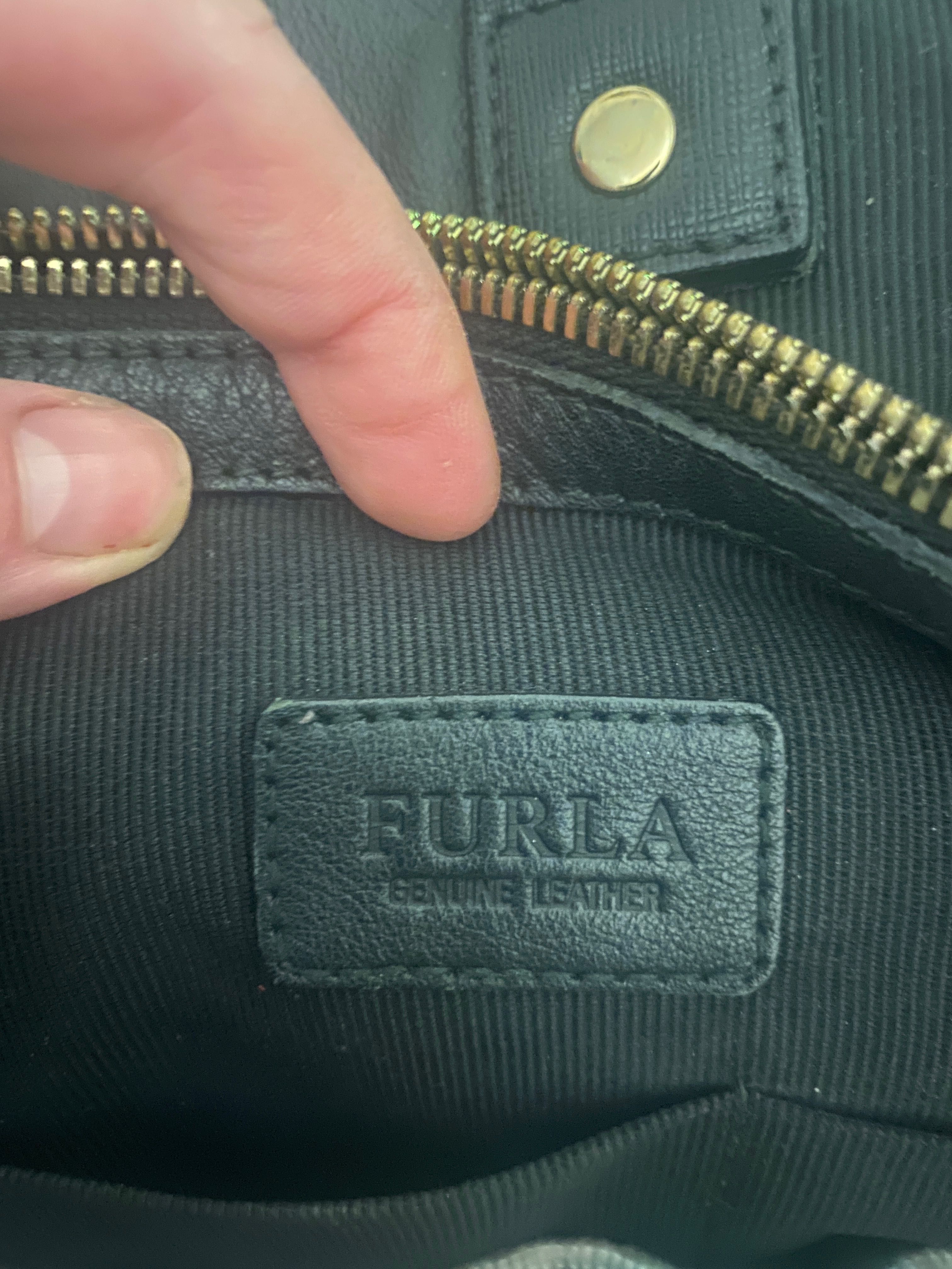 Oryginalna torebka Furla czarna klasyk