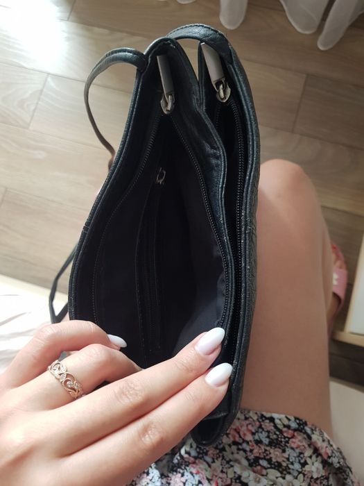 Кожаная, стильная сумка. Италия