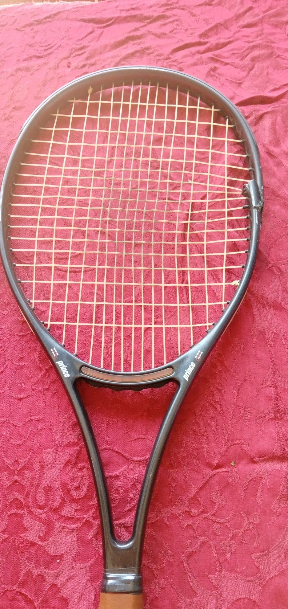 Uma das minhas últimas!-Raquete Tenis Prince5E-Pulseira relog3EDesde2E