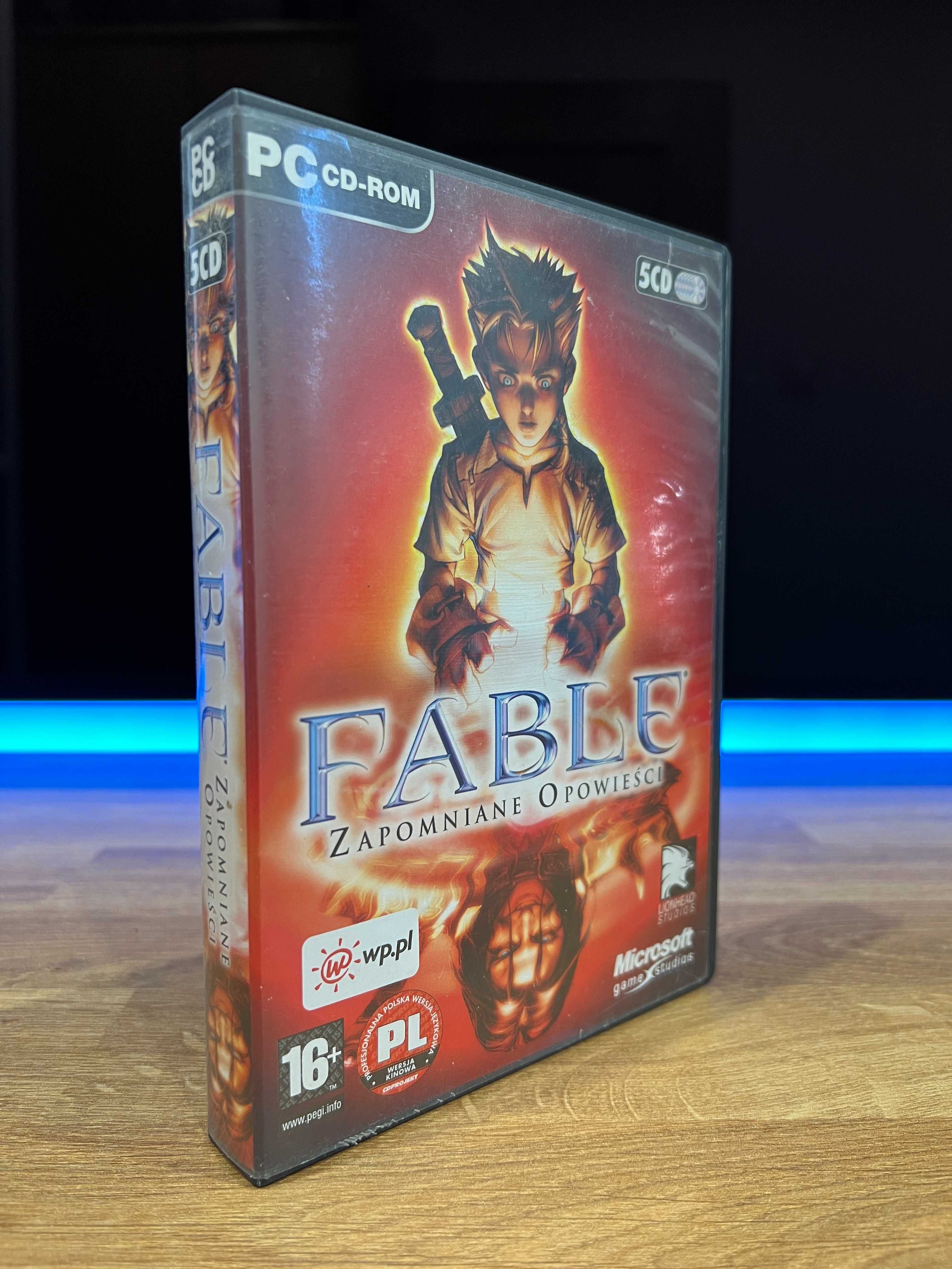 Fable Zapomniane Opowieści (PC PL 2005) premierowe polskie wydanie