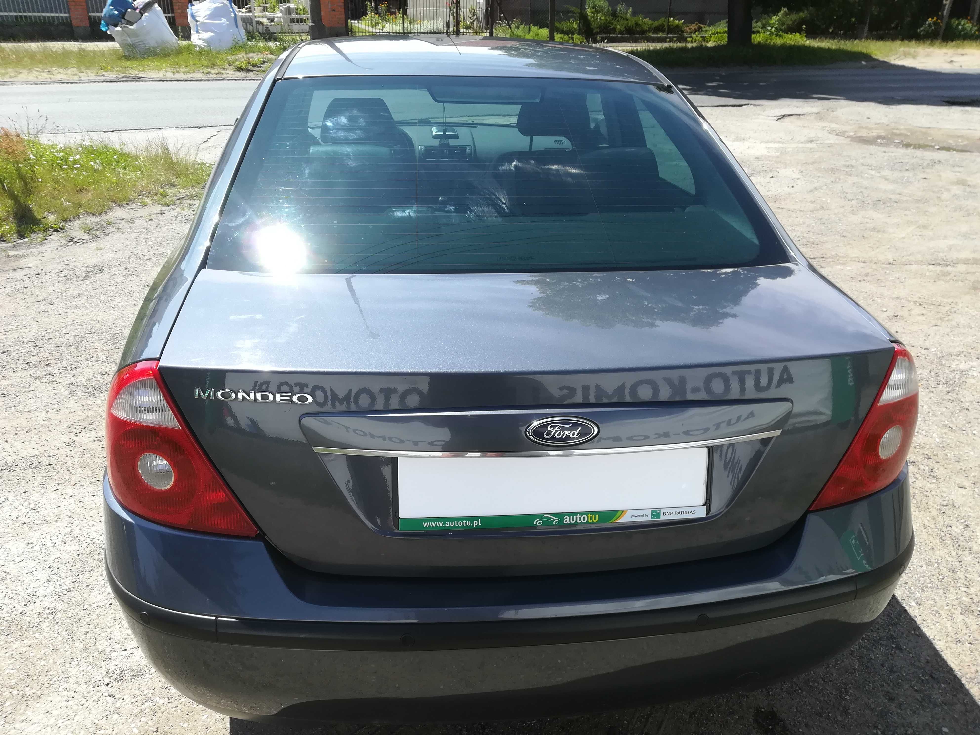 FORD MONDEO V6 2,5i 2004r Automat GHIA 197Tkm Zadbany BEZWYPADKOWY