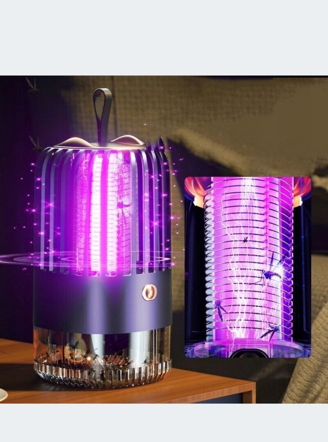 Elektryczna Lampa przeciwko Komarom Kempingowa