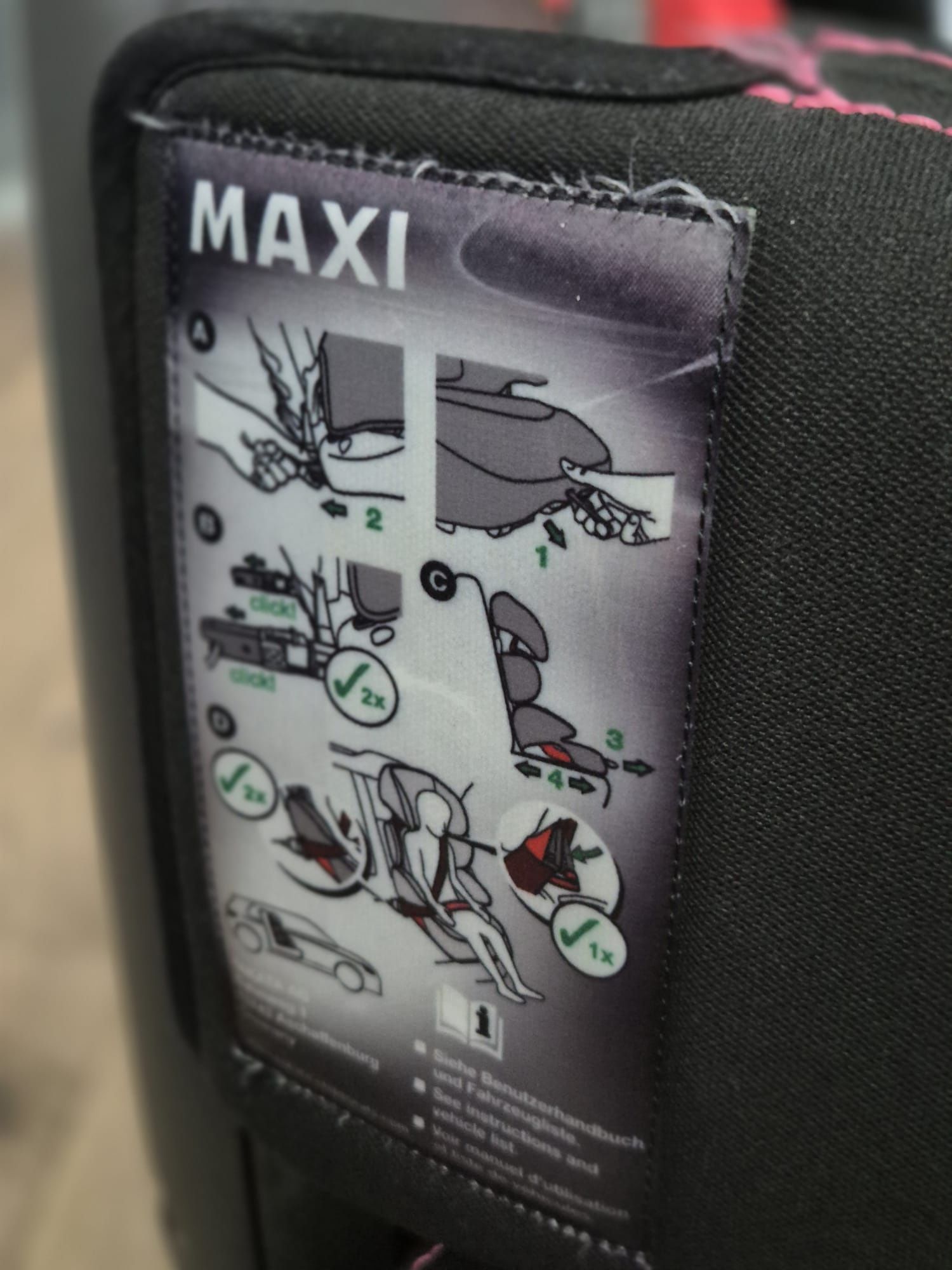 Fotelik Takata maxi
