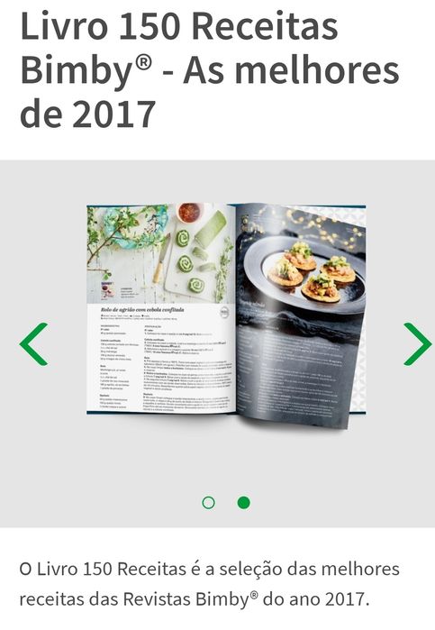 Livro BIMBY NOVO - 150 receitas as melhores de 2017