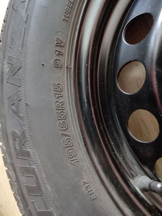 Koło nowe 15" 5x112 ET47 6Jx15 Bridgestone 195/65R/15 Octavia ,VW,Seat