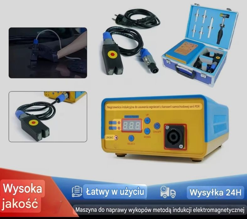 Zestaw do bezlakierowej naprawy wgnieceń hot box  jak woyo prd 007