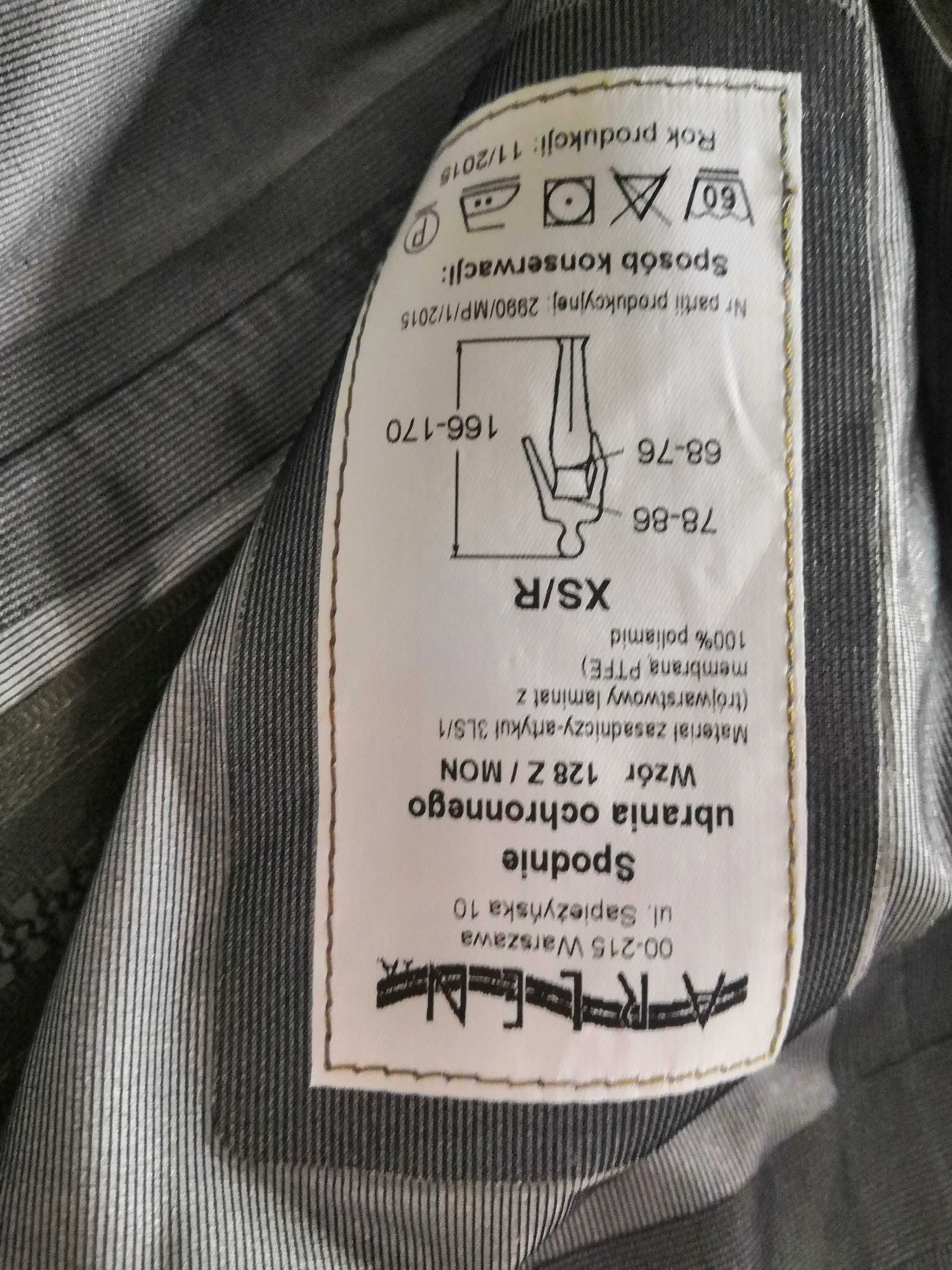 Spodnie wojskowe Gore-tex wzór 128/Z MON