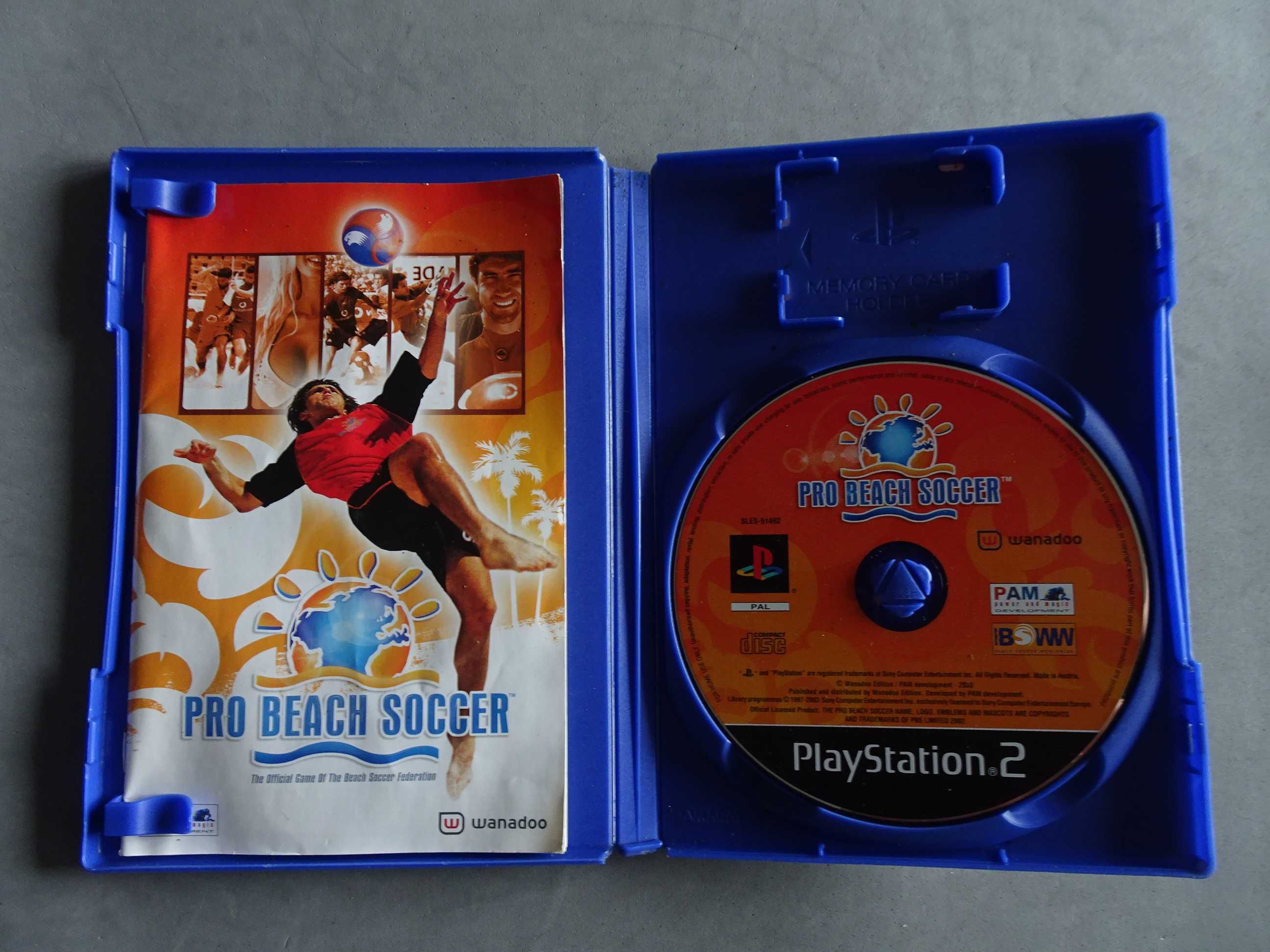Jogo Playstation 2 PS2 - Pro Beach Soccer