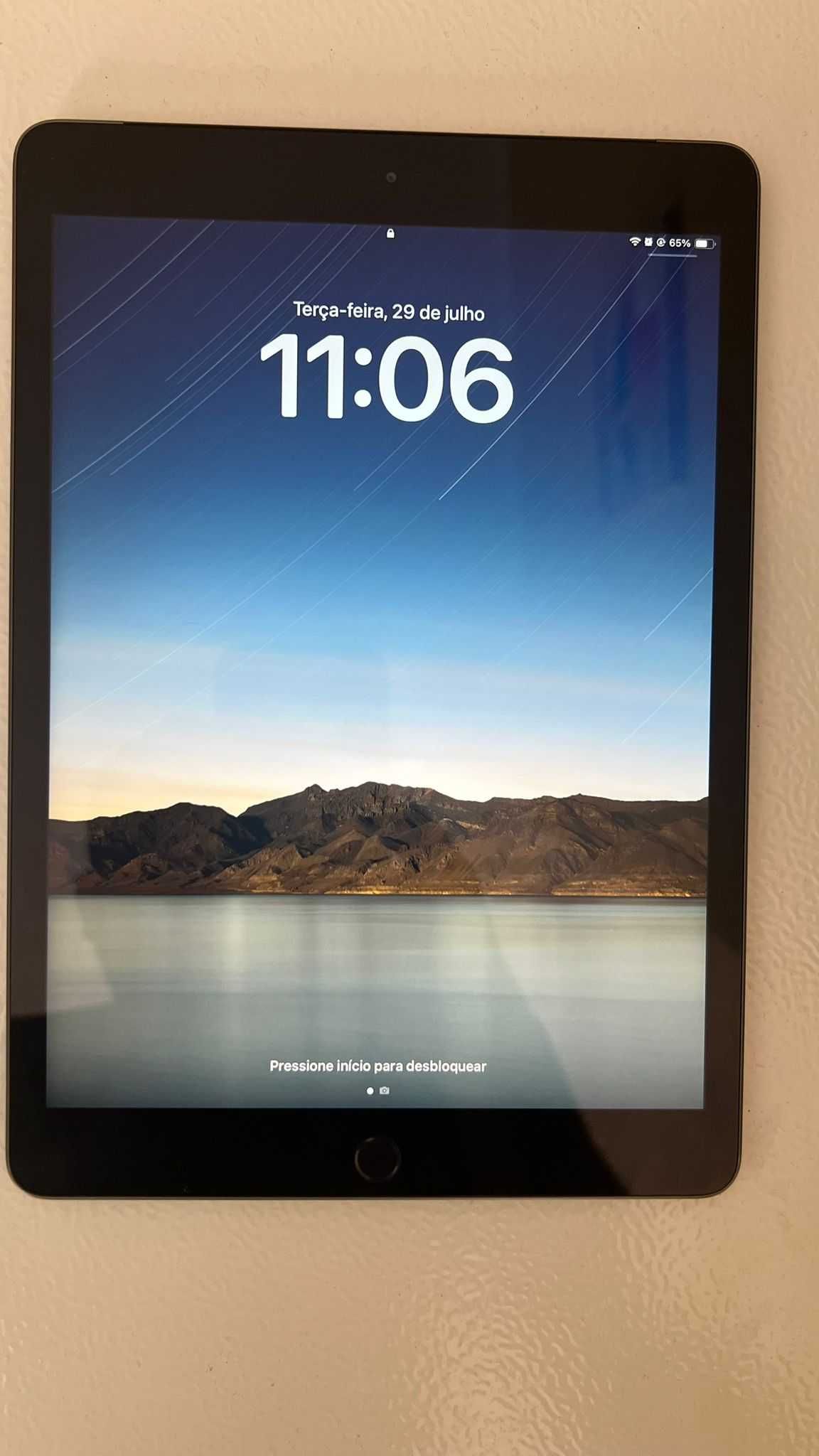 Ipad 8 apple 10.2-32gb- cellular-cinzento espacial