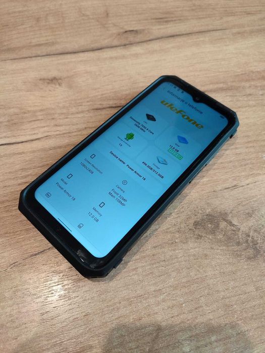 Telefon Ulefone Power Armor 18 5G 12/512 gb 9600 mah - bdb stan !