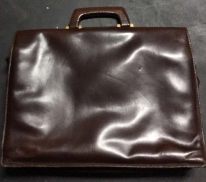 Mala Pasta executivo coro 100% Pele genuína. Luxo. Oportunidade única