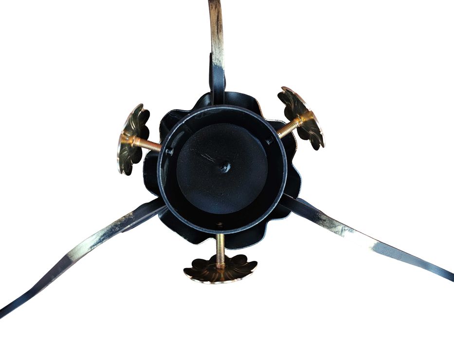 Stojak choinkowy metalowy duży średnica rury 108mm kuty