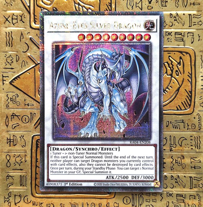 Azure-Eyes Silver Dragon Yugioh