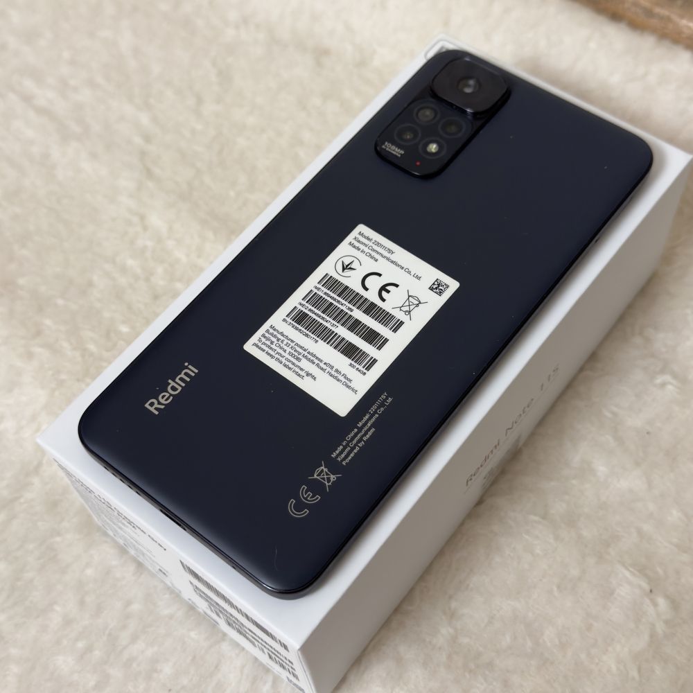 Как новый Xiaomi Redmi Note 11s 6/64gb Saphite Gray