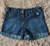 Krótkie spodenki jeansowe Florence&Fred rozmiar 104, 3-4 latka kwiatus