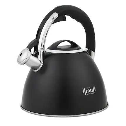 Чайник 3л KRAUFF тяжелый со свистком нерж. 26-242-057.