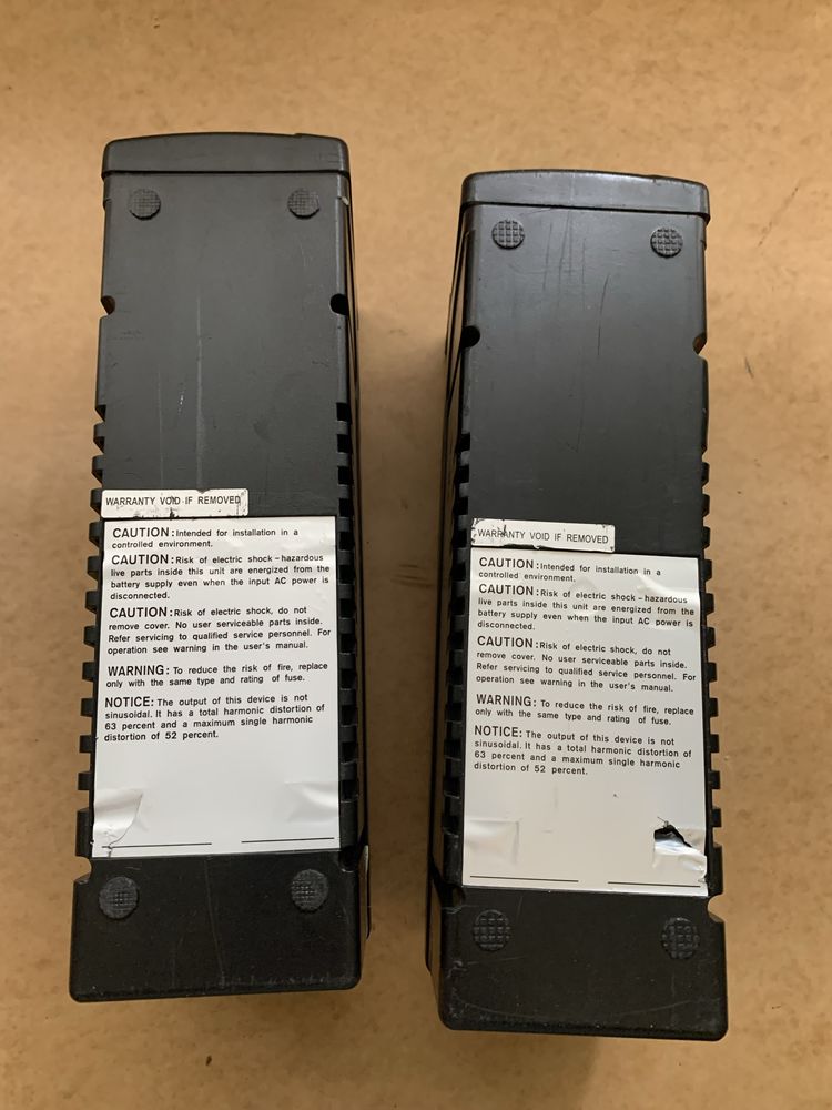 UPS два блока бесперебойного питания POWERCOM 12V 360W