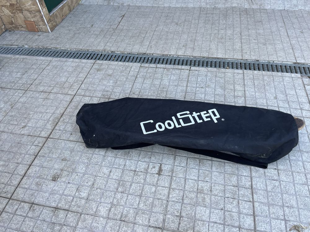 Skateboard longboard Globe + kit proteção