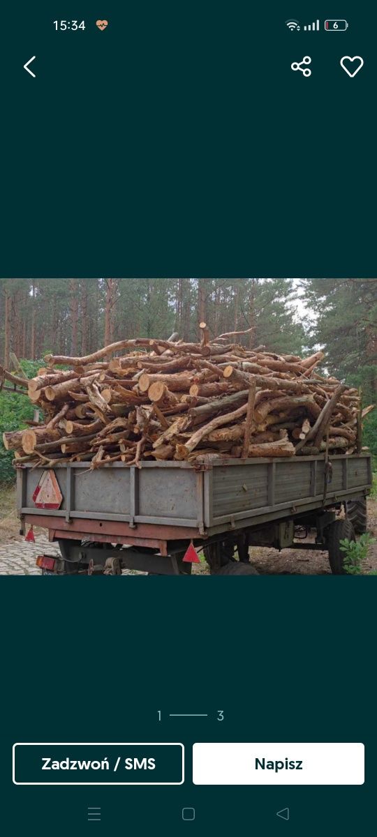Sprzedam drewno pocięte