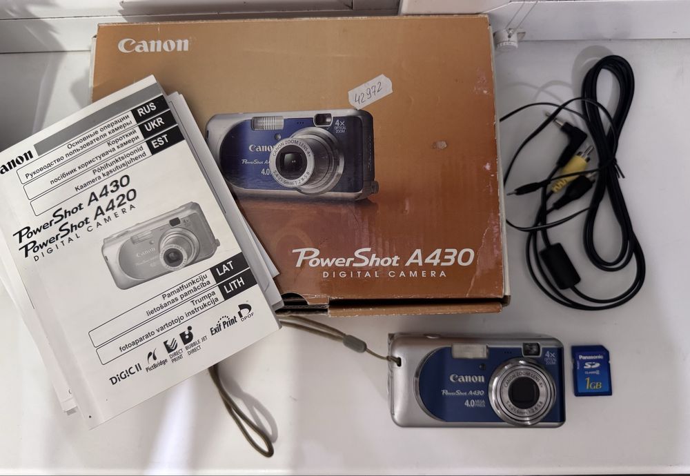 Цифровой фотоаппарат Canon PowerShot A430