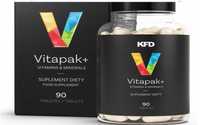 Suplement diety KFD Vitpak+ 90 tabletek witaminy i minerały