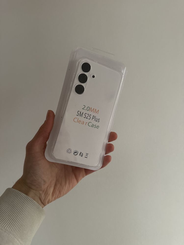 Etui przeźroczyste 2mm do samsung s25 plus